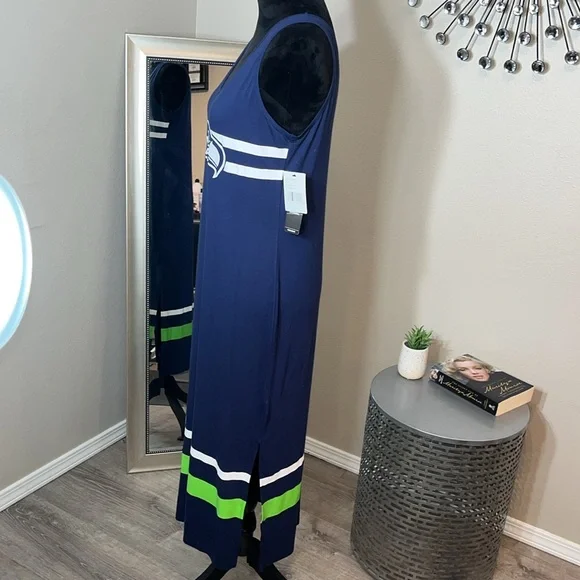 New Seattle Seahawks stylish maxi dress - Picture 3 of 10